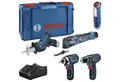Produktbild: Bosch Professional Elektrowerkzeug-Set Bosch Professional Werkzeug-Set 12Volt 5-teilig