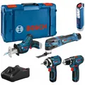 Produktbild: Bosch Combo Kit 12V: GSR 12V-15, GOP 12V-28, GDR 12V-105, GSA 12V-14