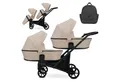 Produktbild: babies-on-wheels Zwillings-Kombikinderwagen Zipy Duo 2 in 1 inkl. Sportsitze und umfangreichen Zubehör in 6 Farben
