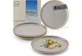 Produktbild: SÄNGER Speiseteller Set Rio, (4 St), 4 tlg. Pastaschalen, Steingut, Handmade, VALUE COLLECTION