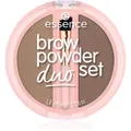 Produktbild: essence Brow Powder Duo Augenbrauen-Set Farbton 01 Light 1.8 g