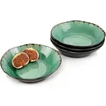 Produktbild: Sänger Suppenteller, Grün, Keramik, 4-teilig, kratzfest, Essen & Trinken, Geschirr, Teller, Suppenteller