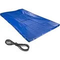 Produktbild: Dema - Pkw Anhänger-plane Anhänger Flach Abdeckplane Mit Gummiseil Spanngummi 257x134cm