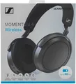 Produktbild: Sennheiser MOMENTUM 4 - Kopfhörer mit Mikrofon - ohrumschließend - Bluetooth - kabellos, kabelgebunden - aktive Rauschunterdrückung - 2,5 mm Stecker - Graphite (700383)