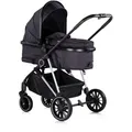 Produktbild: Chipolino Kinderwagen, Schwarz, Metall, 60x106x98 cm, unisex, Federung, Baby on Tour, Kinderwagen, Kombikinderwagen