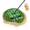 Produktbild: NovaTerra Rasenrakel 80x30 cm mit 2 Meter Stiel [für den perfekten Rasen] I Ideal zur Rasenpflege, Sandverteilung und Rasennivellierung I Leicht und handlich anwendbar zum Rasen rakeln