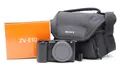 Produktbild: TOP! nur 179 Auslösungen + Zubehörpaket - Sony Alpha ZV-E10 Vlogging Vlog Kamera