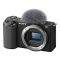 Produktbild: Sony Alpha ZV-E10 Body Gehäuse APS-C spiegellose Wechselobjektiv-Vlog-Kamera NEU