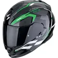 Produktbild: Scorpion EXO-491 Kripta, Integralhelm - Schwarz/Grün/Weiss - L
