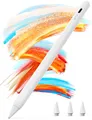 Produktbild: Kingone Stift für Apple iPad 2018-2025, 2X Schnellladung, kompatibel mit iPad 11/10/9/8/7/6, Pro M4/12.9/11/13