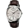 Produktbild: Casio Collection MTP-1381L-7AVDF Herrenuhr - Braun/Weiß/Silber
