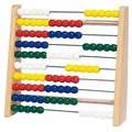 Produktbild: Goki Rechenschieber TT610, 100 Perlen, Rechenrahmen, aus Holz, mehrfarbig