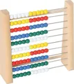 Produktbild: GoKi Rechenrahmen Abacus Zählramen und Rechenschieber mit Holzperlen Rechenhilfe