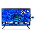 Produktbild: MEDION 59,9 cm (24 Zoll) Full HD Fernseher (integrierter DVD-Player, perfekt für Camping Wohnmobil LKW Garten, 12V KFZ Car-Adapter, Triple Tuner Receiver, HDMI, USB, MD 824001)