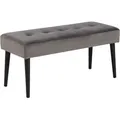 Produktbild: Ac Design Furniture - Glory Sitzbank Velours Grau.