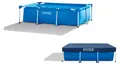 Produktbild: Intex | Rectangular Frame Pool Set Family inkl. Abdeckplane | 260 x 160 x 65 cm | idealer Spaß für die ganze Familie