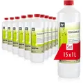 Produktbild: Höfer Chemie Gmbh - 15x 1 Liter Essigsäure 60% In Flaschen