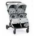 Produktbild: Cam il Mondo del Bambino S.p.A. Geschwister-Buggy, Grau, Kunststoff, 310x615x750 cm, Baby on Tour, Kinderwagen, Kombikinderwagen