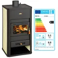 Produktbild: Wasserführender Kaminofen Holzofen Prity S3W13 5.1 + 9.9 kw EEK-A