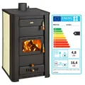 Produktbild: Wasserführender Kaminofen Holzofen Prity S3W21 4.8 + 16.4 kw EEK-A