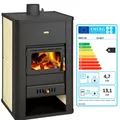 Produktbild: Wasserführender Kaminofen Holzofen Prity S3W17 4.7 + 13.1 kw EEK-A