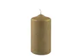 Produktbild: Fink Adventskerze FINK Stumpenkerze Candle - gold - H. 15cm x D. 8cm (1 Stück)