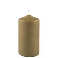 Produktbild: Fink Kerze CANDLE DH 8x15 cm gold Duftkerze Candle