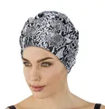 Produktbild: Fashy Duschhaube Duschhaube Schwarz Weiß Damen Showercap Fashy 3633-22