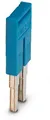 Produktbild: Phoenix Contact Steckbrücke - FBS 2-5 BU, 2-polig, blau (3036877) (Inhalt: 50 Stk.)