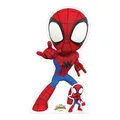 Produktbild: Star Cutouts SC4341 Pappaufsteller Spidey und Seine erstaunlichen Freunde, perfekt für Spider-Man-Fans, Partys und Veranstaltungen