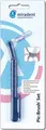 Produktbild: MIRADENT Interd.Pic-Brush Set 1Halt+1Bü.tran.blau 1 St