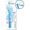 Produktbild: Miradent Interd.Pic-Brush Set 1Halt+1Bü.tran.blau 1 St