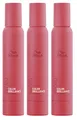 Produktbild: 3er Color Brilliance Conditioning Mousse Invigo Wella Professionals mit Vitaminen angereichert 200 ml