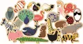 Produktbild: DJECO Magnetische Tiere aus dem Zoo