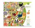 Produktbild: DJECO Lernspielzeug Holz-Magnete Magnimo 36 bunte Tierfiguren Kinder ab 2 Jahren