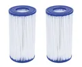 Produktbild: 2er Set Bestway Filterkartusche Gr. III Pumpenfilter Poolfilter Filterpatrone