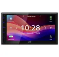 Produktbild: JVC Digital Media Receiver mit 6.8“ hochauflösendem KWM595DBT Autoradio (Apple CarPlay, Android Auto™, Anschluss für Rückfahrkamera)