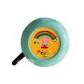 Produktbild: Bike Fashion Kinder Klingel Glocke Peppa Pig Blau Motiv Fahrrad Schwein Lenker