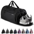 Produktbild: ® Sporttasche & Reisetasche für Damen und Herren - mit Schuhfach & Nassfach -...