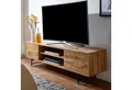 Produktbild: FINEBUY Lowboard FB76449 TV-Board Kommode 160cm MDF Eiche Dekor Design mit 2 Türen (Holz Eiche-Dekor 160x45x40 cm mit zwei Türen), TV-Kommode Hoch, Fernsehtisch, TV-Schrank Modern