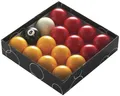 Produktbild: Powerglide Pool Ball Red/Yellow 1 7/8