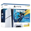 Produktbild: Sony PlayStation 5 Slim Disc Edition 1TB + Fortnite: Flowering Chaos - White - Schwarz/Weiß