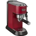 Produktbild: DeLonghi EC685.R Dedica Style Siebträger Espressomaschine rot - Weiß