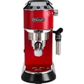 Produktbild: DeLonghi Espressomaschine Dedica Style, EC 685.R, mit Milchaufschäumer, 1,1 Liter, Edelstahl, rot