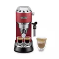 Produktbild: DeLonghi EC 685.R Dedica Style Siebträger Espressomaschine Rot