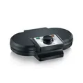 Produktbild: Severin Doppel-Waffelautomat schwarz 1200 Watt NEU & OVP