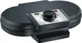 Produktbild: Severin Doppel-Waffeleisen WA 2106, 1200W, antihaft, Herzwaffeln, schwarz