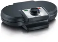 Produktbild: Severin WA 2106 Duo-Waffeleisen, 1200 W, Antihaftbeschichtung, schwarz