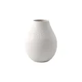Produktbild: Villeroy & Boch - Manufacture Collier Vase 20cm Weiß, Blumenvase Modern, Deko Vase, Kleine Blumenvase, Esstisch Deko, Home Decor, Premium Porzellan
