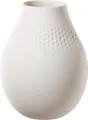 Produktbild: Villeroy & Boch Tischvase Manufacture Collier blanc Vase Perle hoch
